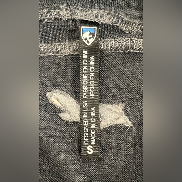 Kuhl Women’s Lea Dress Cowl Neck Long Sleeve Pocket Dark Gray Size Small - Picture 6 of 10